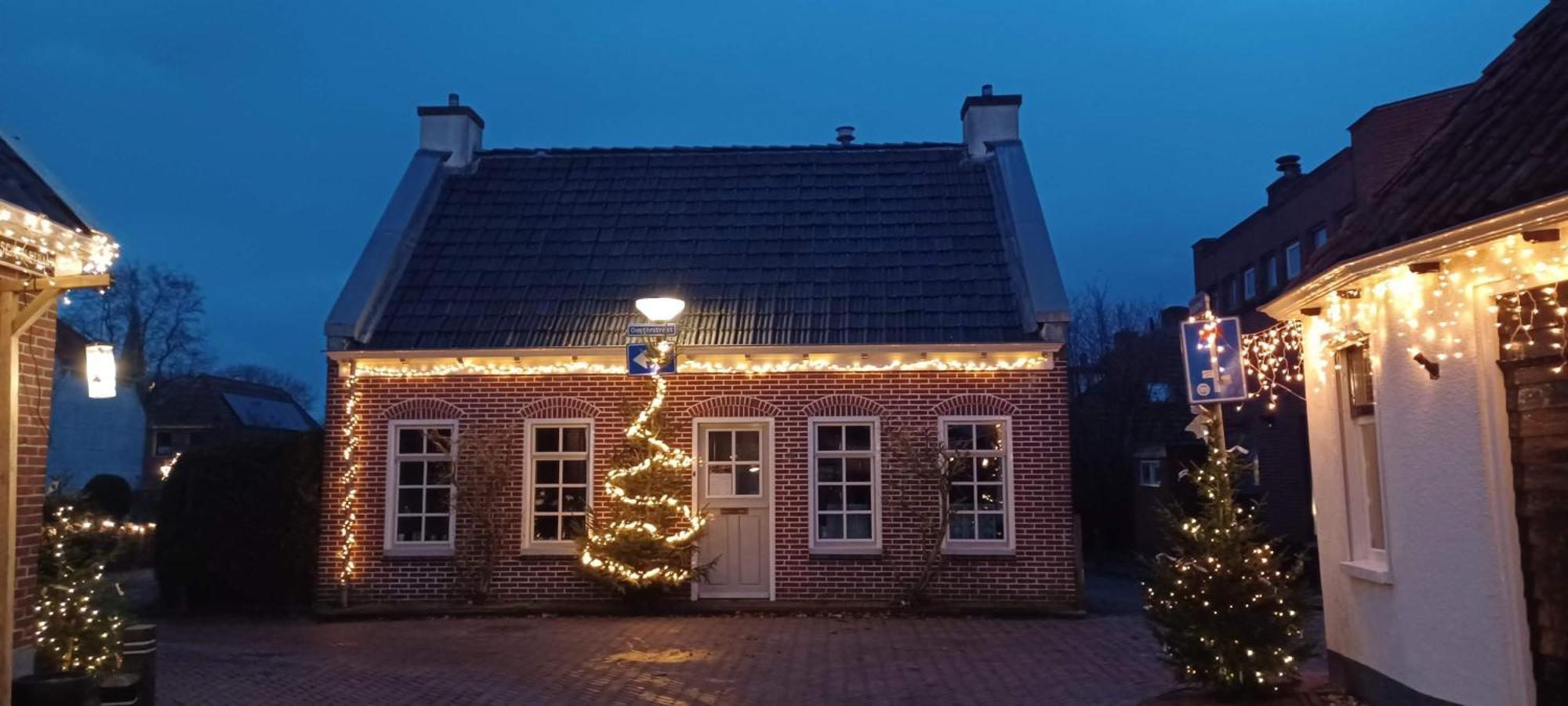Karakteristiek huis in centrum Winsum Winsum  Bagian luar foto